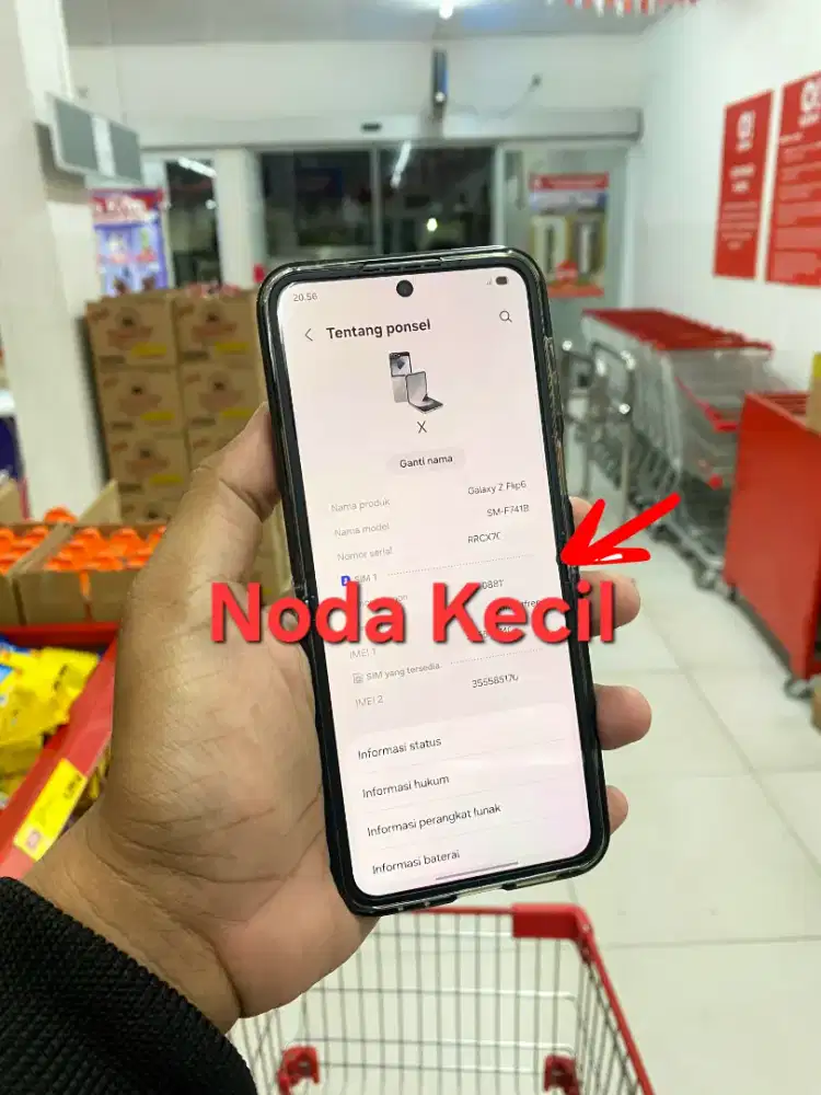 BT/Mahar Samsung Z flip 6 12/256gb Sein