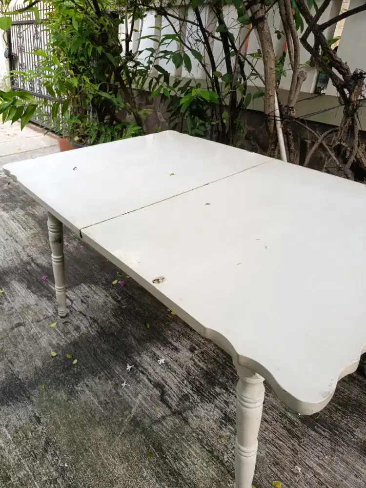 Jual Meja makan Lipat Antik