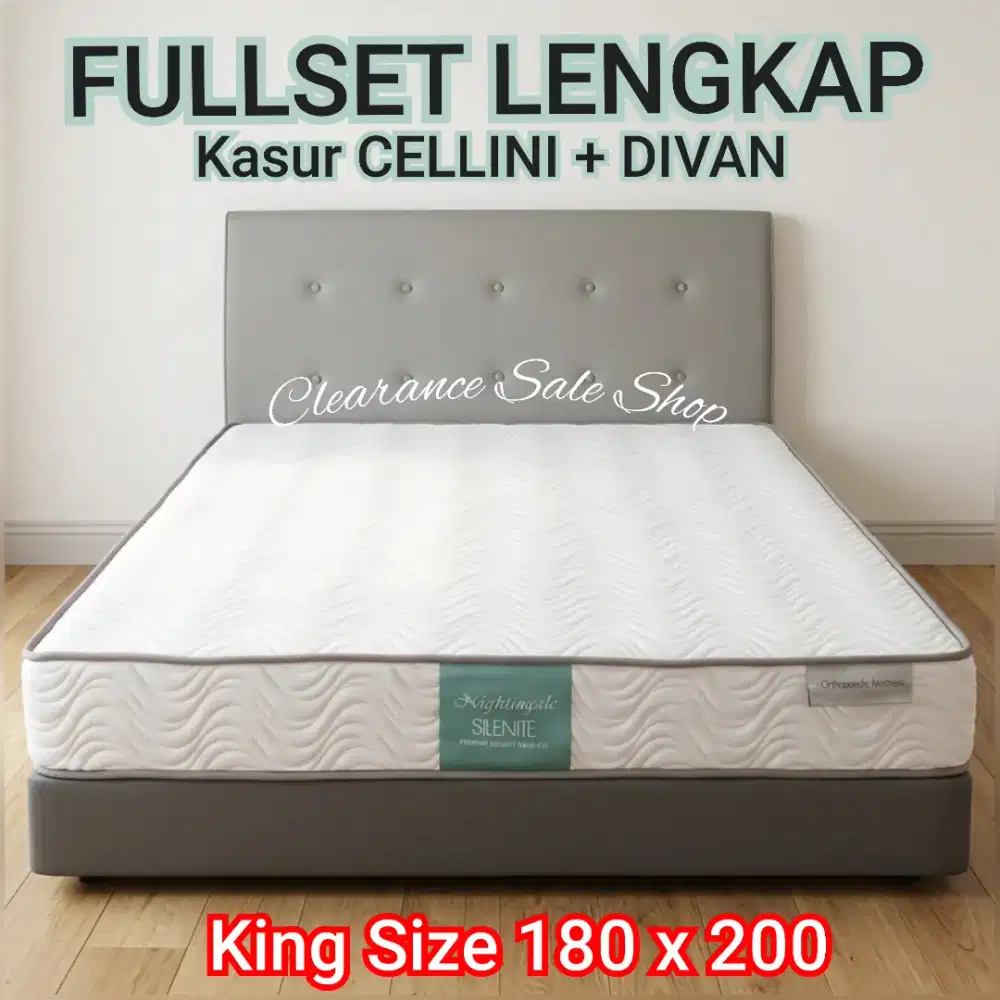 Kasur Cellini Nightingale Silenite
Bonus Divan