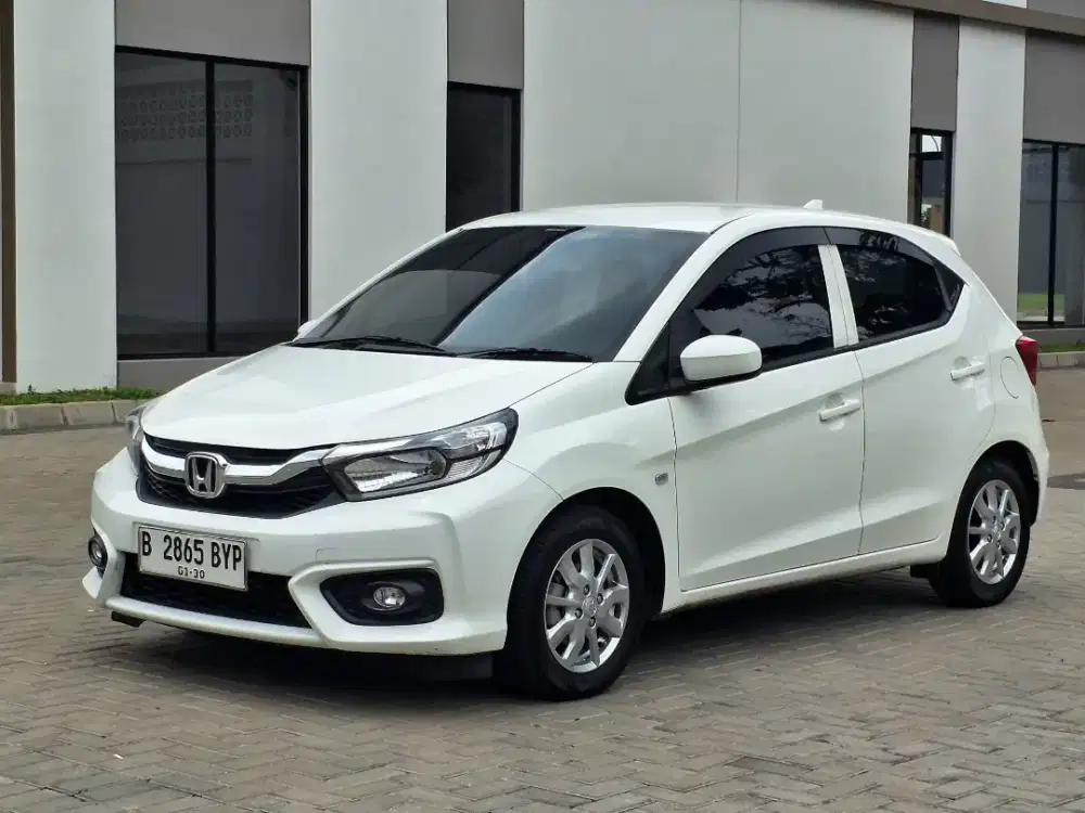 [ Tdp 10 juta ] Honda Brio E Satya 1.2 Automatic 2018 Putih Metalik