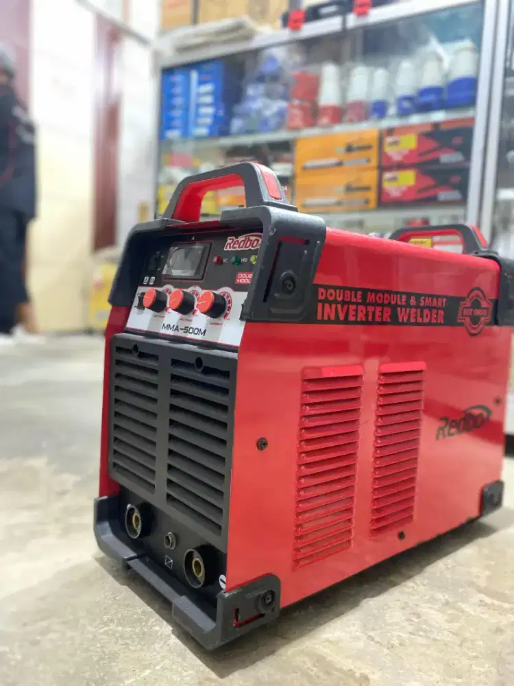 MESIN LAS BEKAS MMA 500A REDBO SECOND SMAW STIK LISTRIK INVERTER IGBT