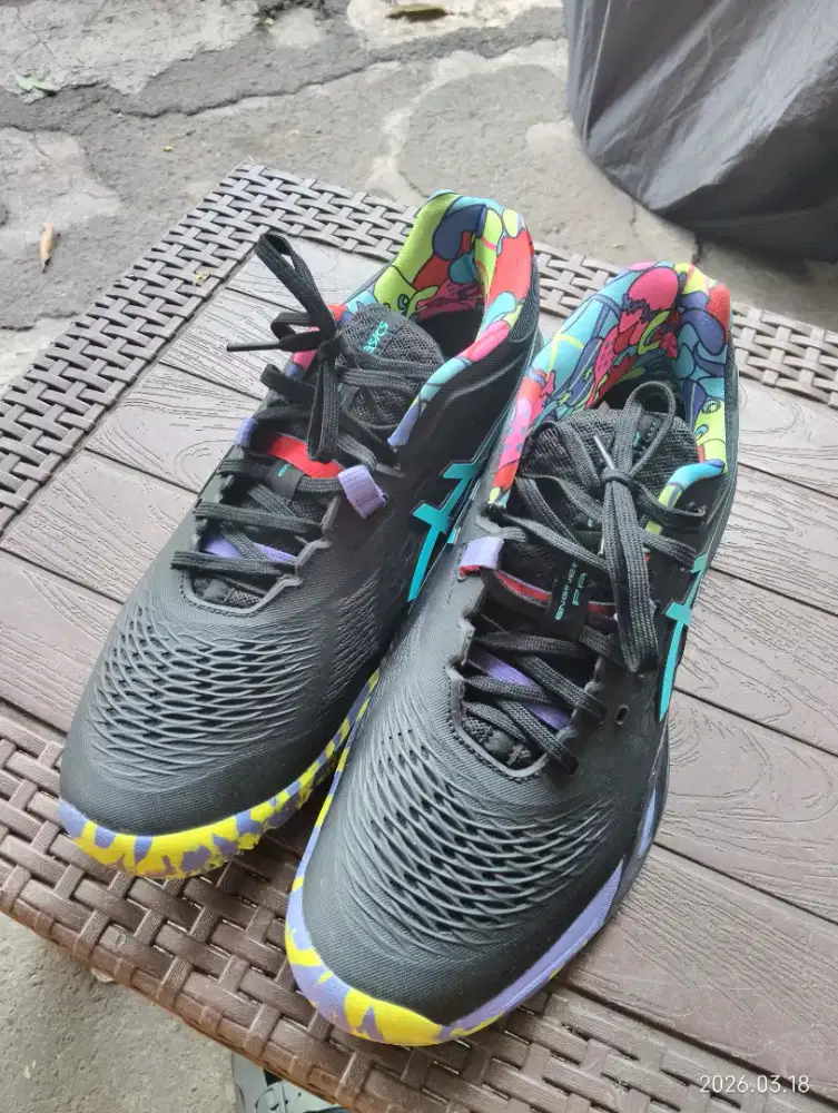 Asics gel Resolution X padel shoes UK 45