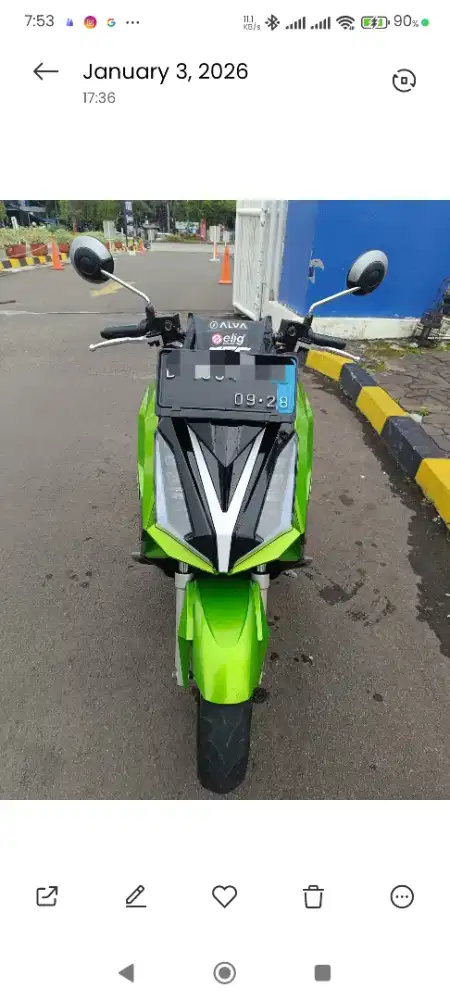 DIJUAL CEPAT – ALVA CERVO 2023 (HIJAU)
