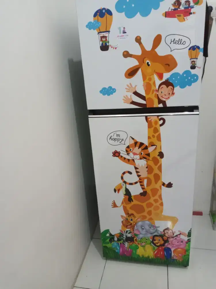 Jual kulkas aqua like new, pemakaian belum ada 10 bulan