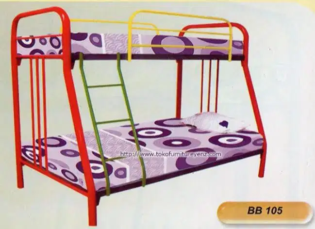 Kasur tingkat bahan bes