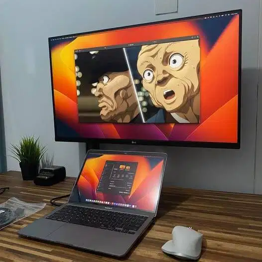 LG 32UN880 32” 4K IPS Ergo USB-C – Mulus, Fullset (NEGO)