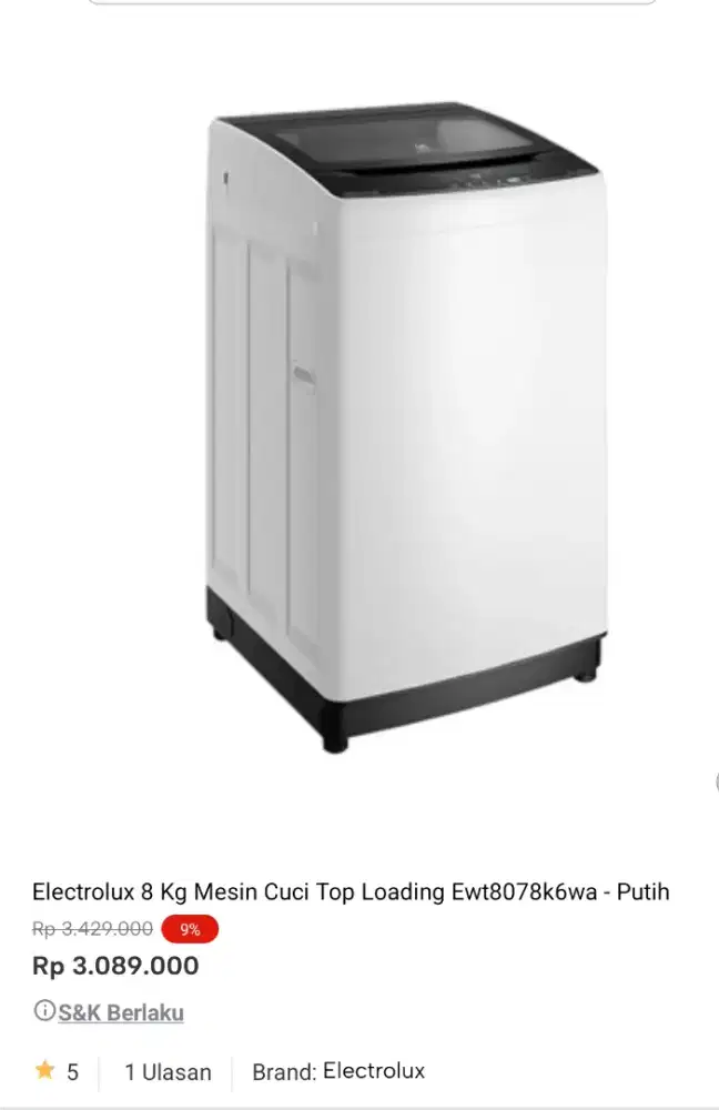 mesin cuci promo bisa cicilan syarat ktp tanpa dp bayar bulan depan