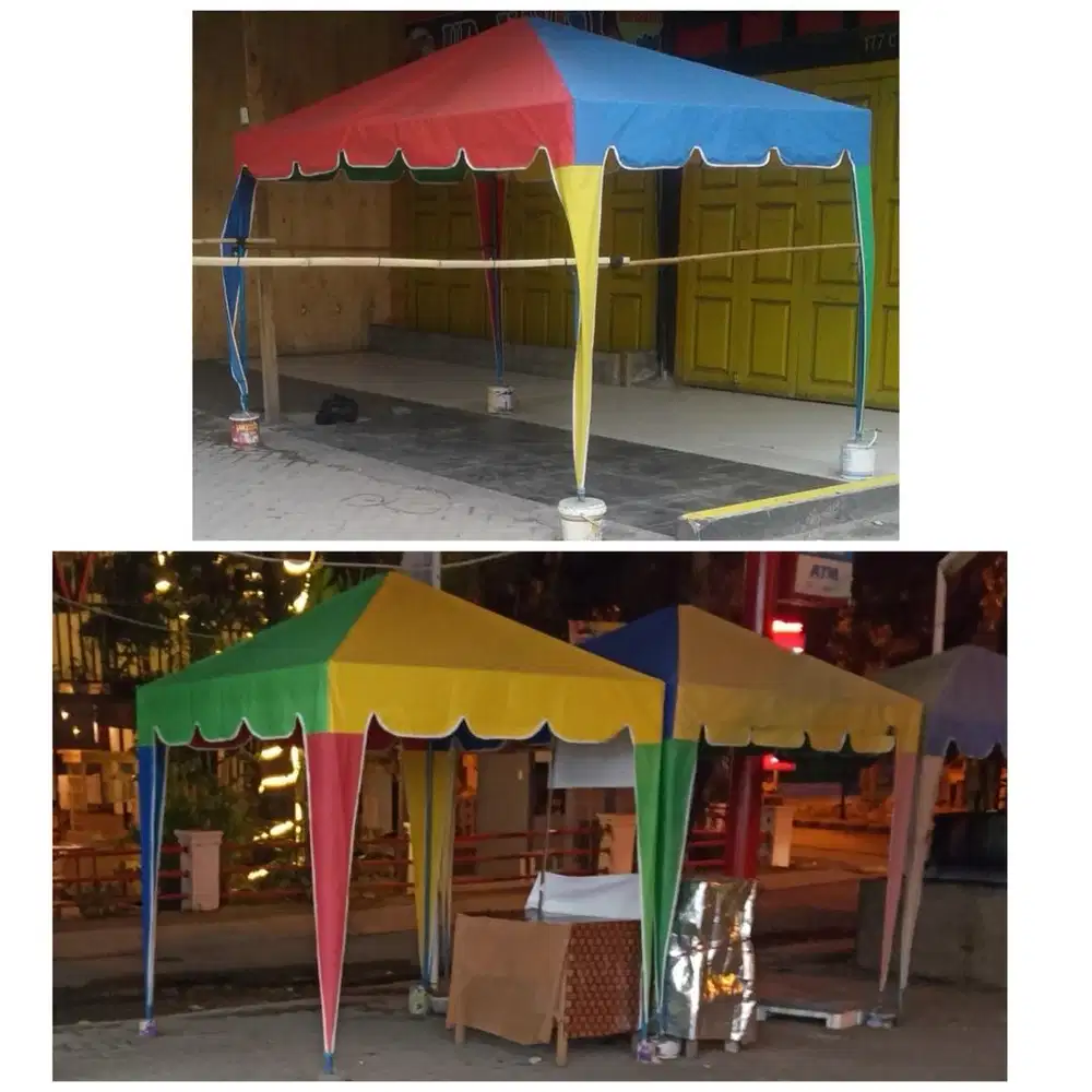 Tenda kafe tenda payung (bs antr skitr medan)