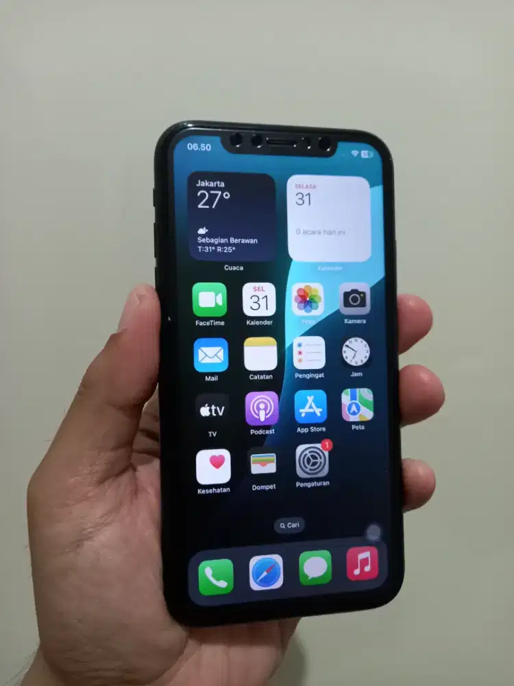 IPhone XR Black 128Gb Lte Fullset ex inter normal