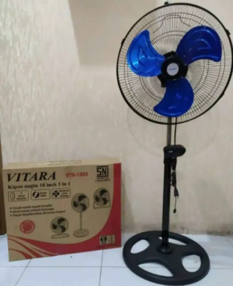 kipas top murmer garansi rusak ganti baru