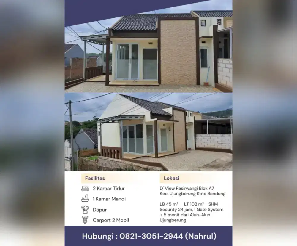 Disewakan Rumah/Kantor/Toko ujungberung Bandung Timur Siap Huni