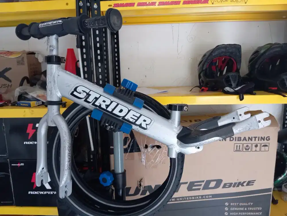 Frameset Pushbike Strider Pro Push Bike Balance Bike Balancebike