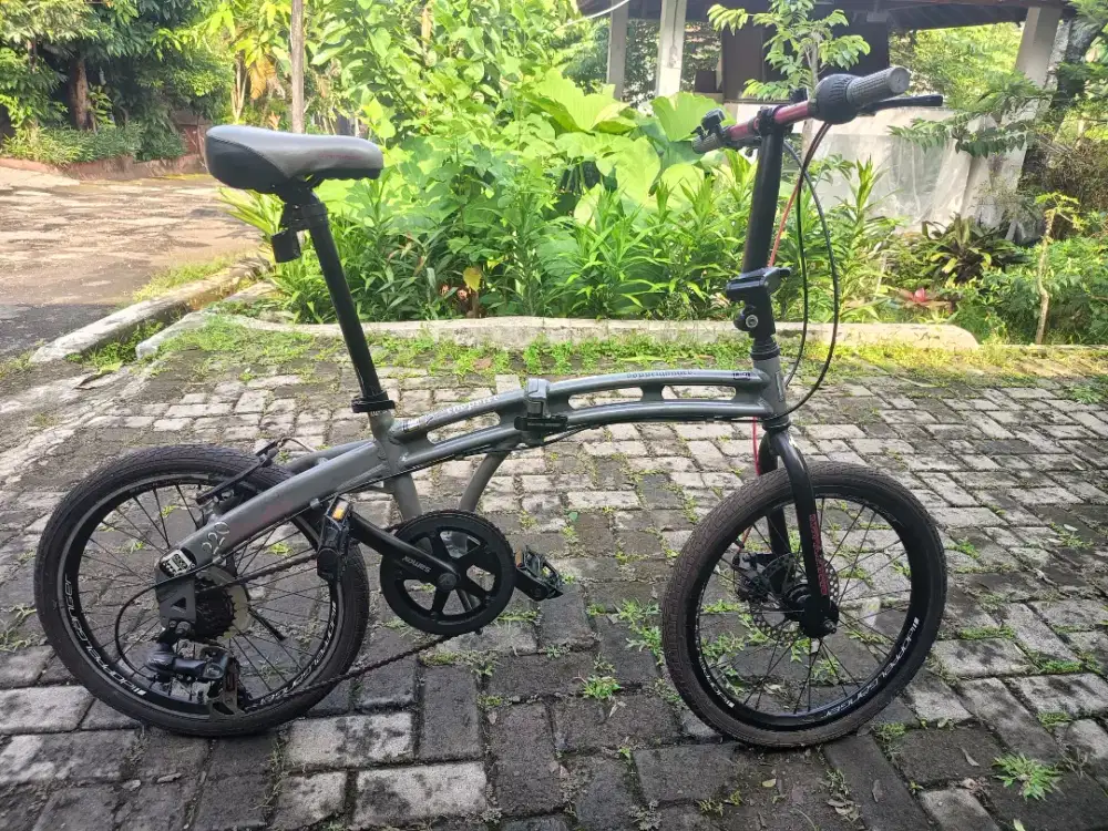 SEHAT HEMAT! Seli Doppelganger 220 CHOPSTER ORI alloy Japan bike