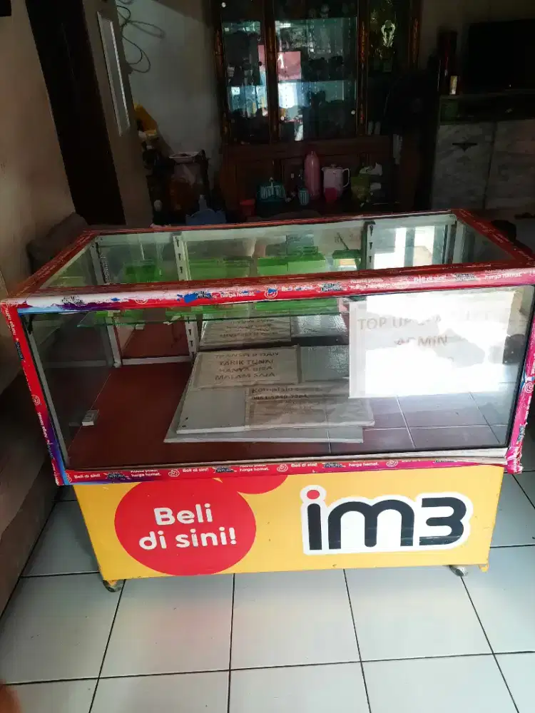 DIJUAL ETALASE KONTER