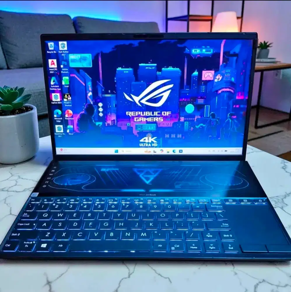 ASUS ZENBOOK DUO SSD 512GB + DUAL SCREEN LIKE NEW