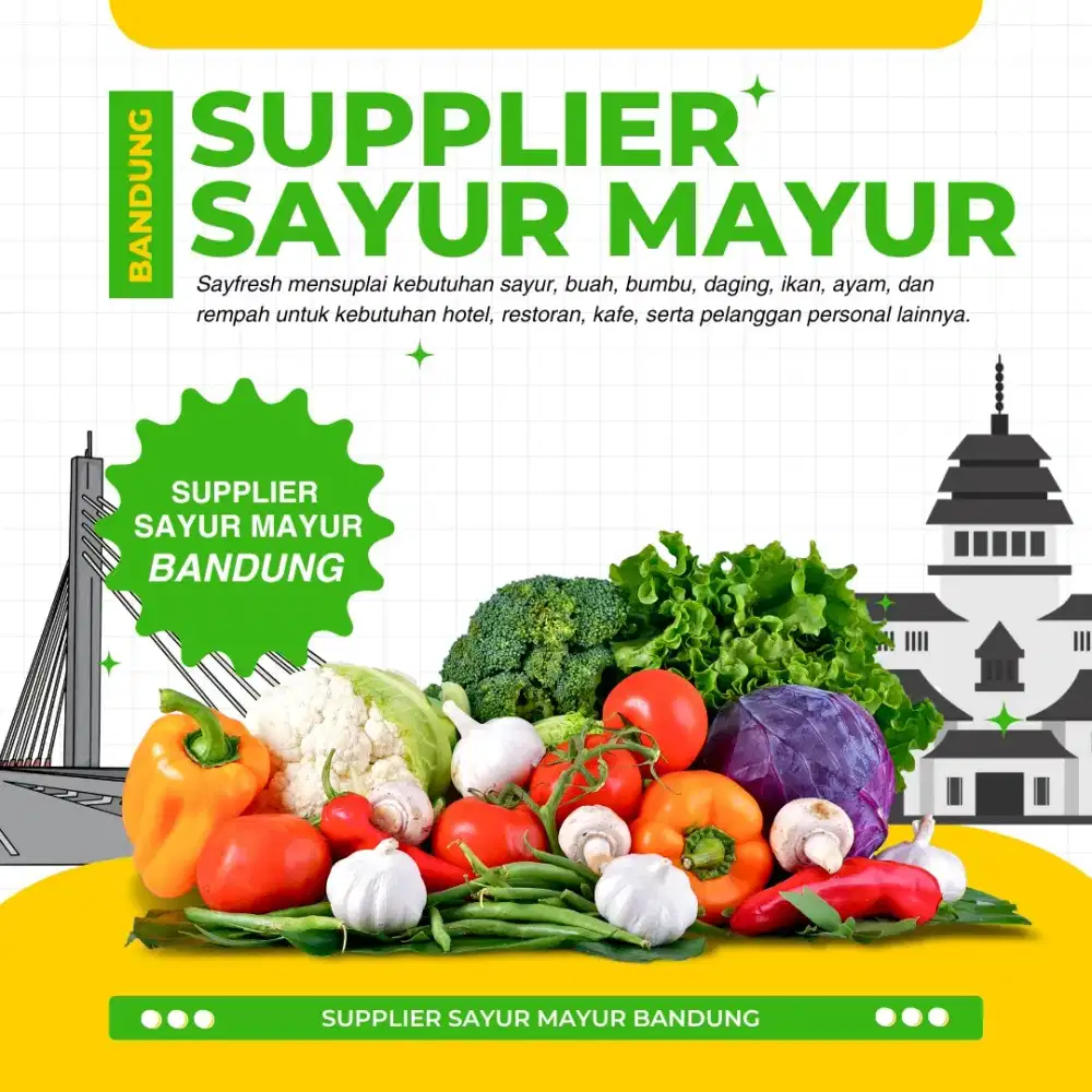 Supplier sayur mayur bandung