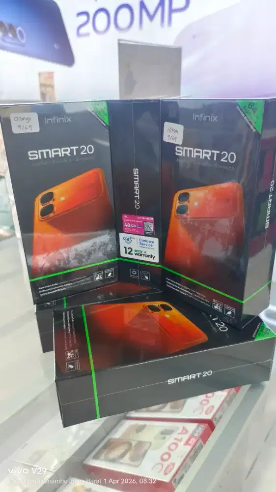 Infinix Smart 20 4+4/64 baru spesial edition promo terlaris