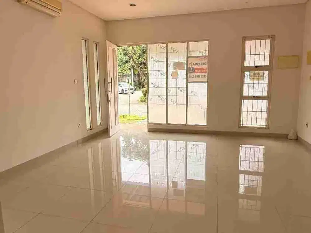 Disewakan rumah sgt rapih siap huni di Residence One-Bsd City(ada AC dan WH)