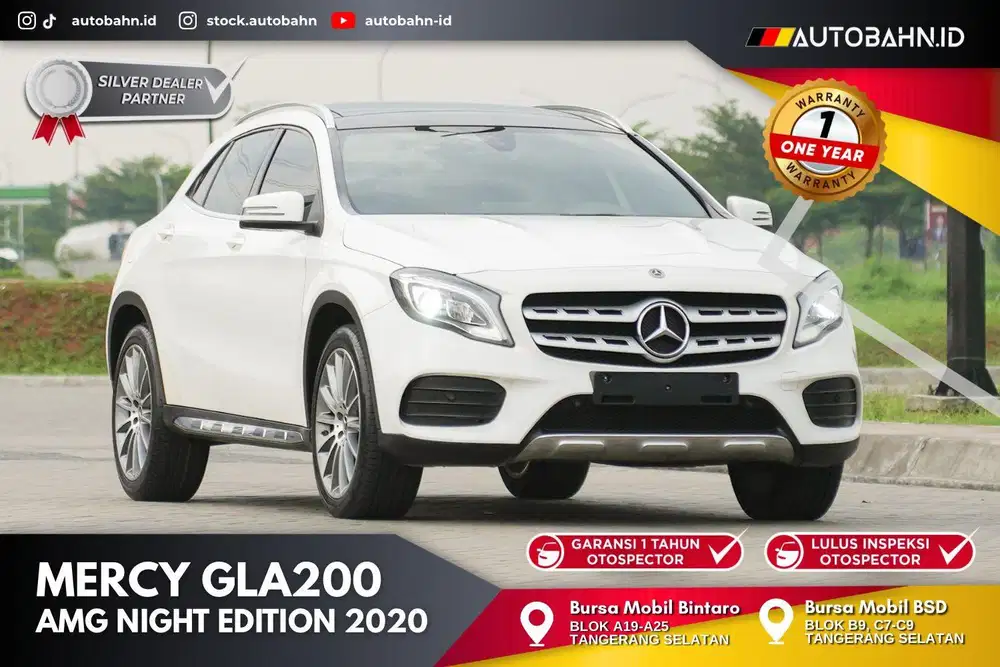 Night Edition! Mercedes Benz GLA200 AMG Night 2019 x1 218i 320i