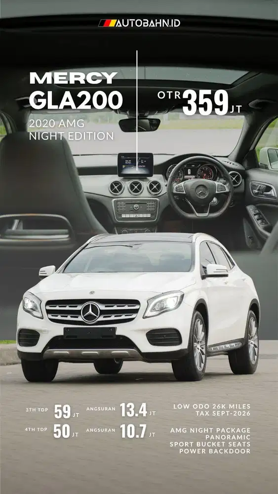 Padel & Golf! Mercedes Benz GLA200 AMG Night 2020 x1 320i c200 a200