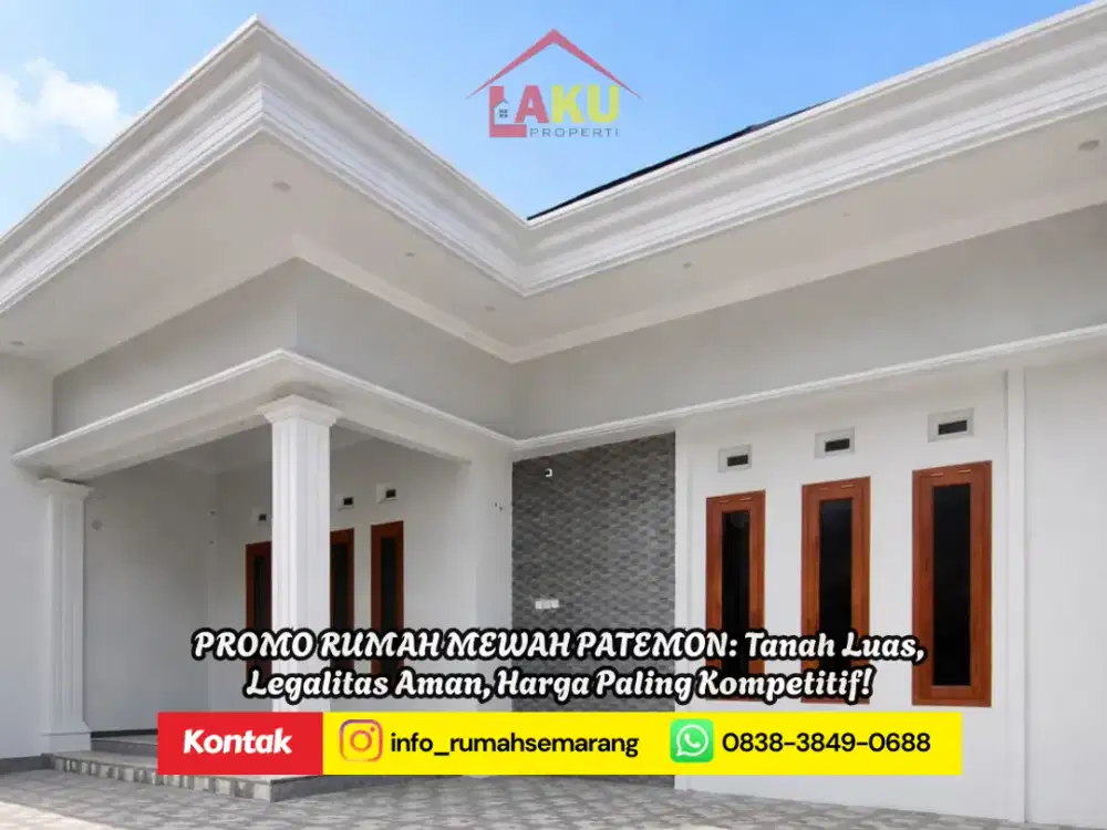 Hunian Eksklusif Bintang Lima di Patemon Gunungpati