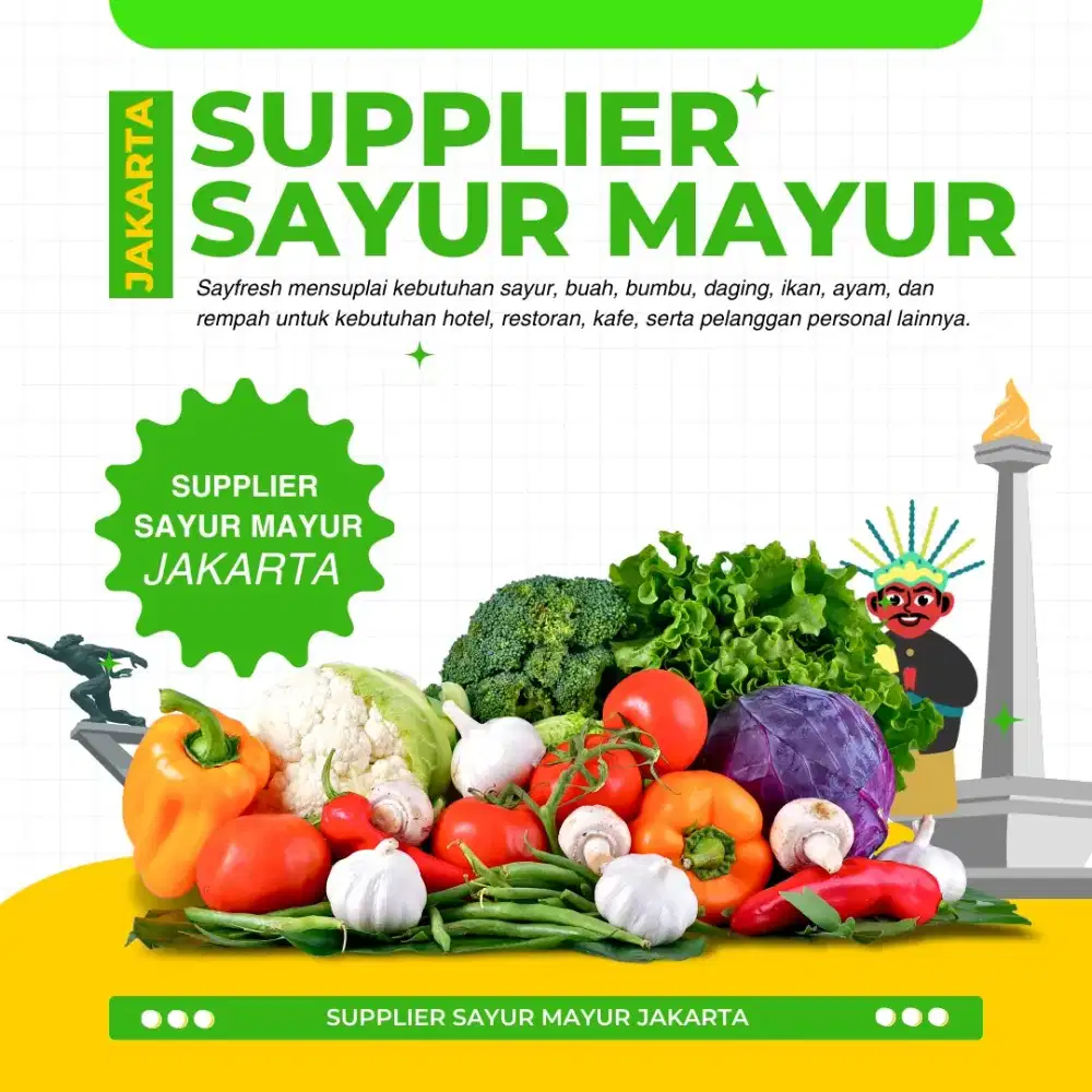 Supplier sayur mayur jakarta