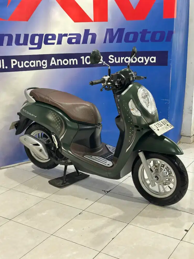 Honda Scoopy Stylis Keyles 110cc Tahun 2023 Km 6Rb Anugerah Motor Pcng
