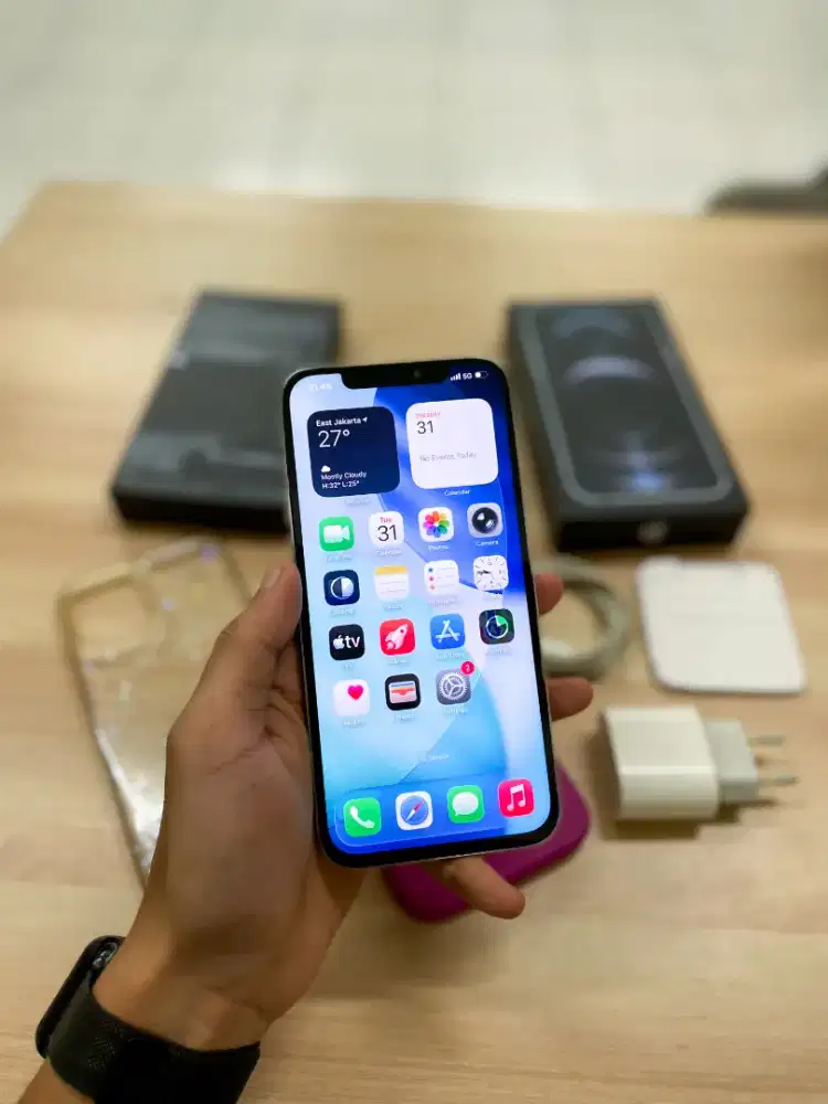 iPhone 12 Pro Max 512GB fullset mulus NOMINUS!