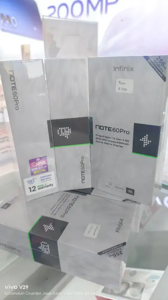Infinix NOTE 60 PRO 5G 8+8/256gb baru spesial edition promo terlaris