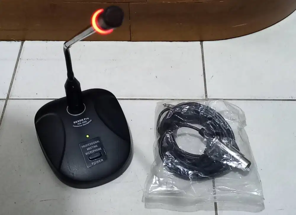 Mic Meja/Podium Rexon Pro RX-355, Microphone Conference ORIGINAL,NET.