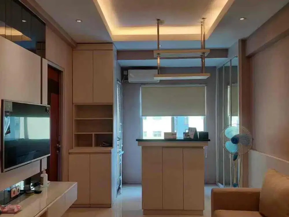 FULL FURNISH INTERIOR bagus ‼️Dijual apartemen Gunawangsa merr 2BR luas 47’m2