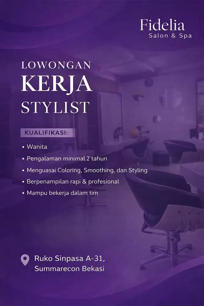 Loker Stylish Wanita & Terapis