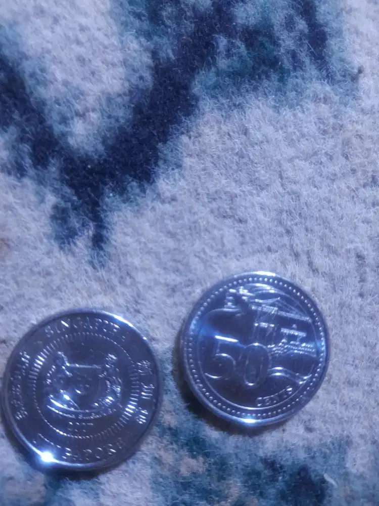 Koin cent singapura