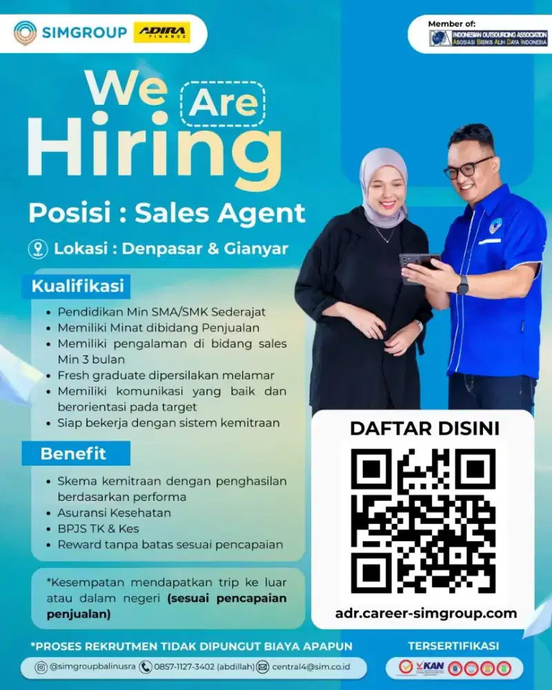 Telemarketing stay dikantor