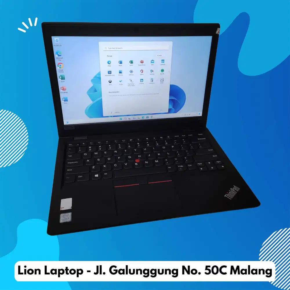 Core i5 Gen 8 RAM 8GB SSD 256GB Lenovo Thinkpad L390 [01|04]