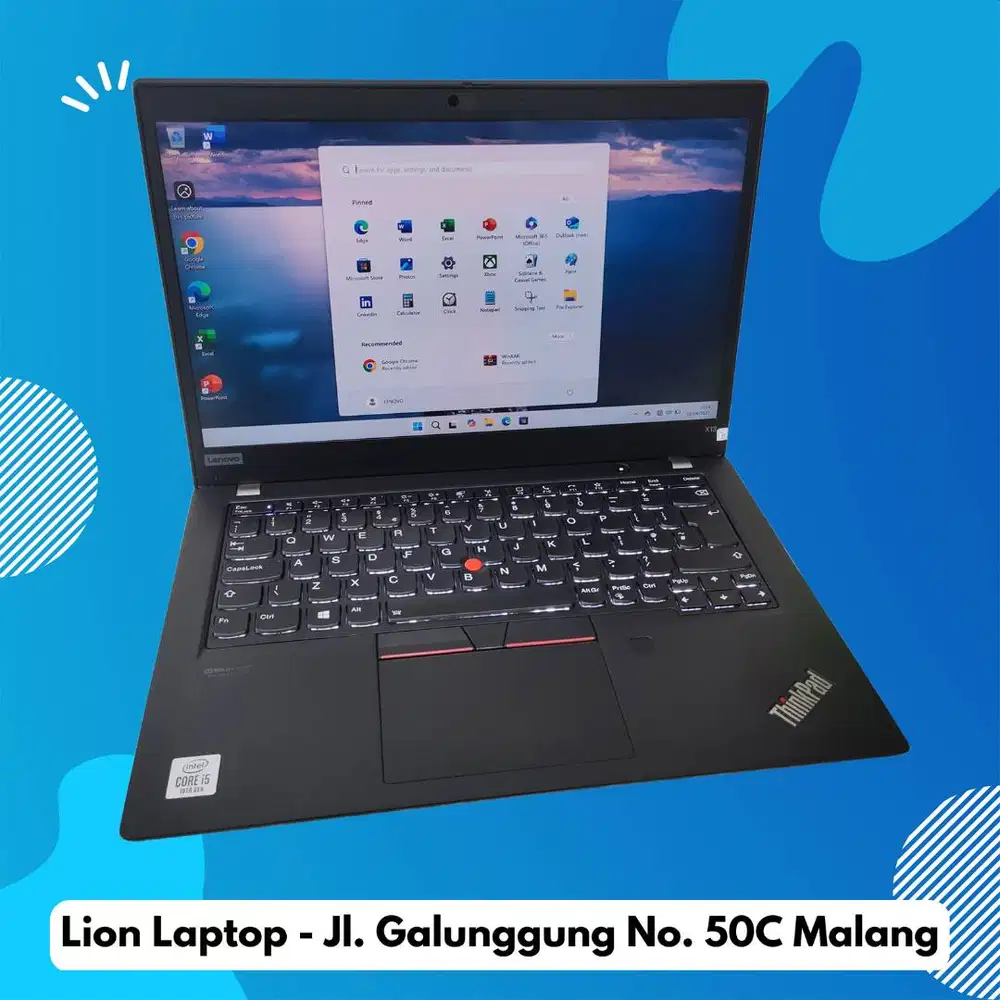 Core i5 Gen 10 slim mulus RAM 8GB SSD 256 Lenovo Thinkpad X13 [01|04]