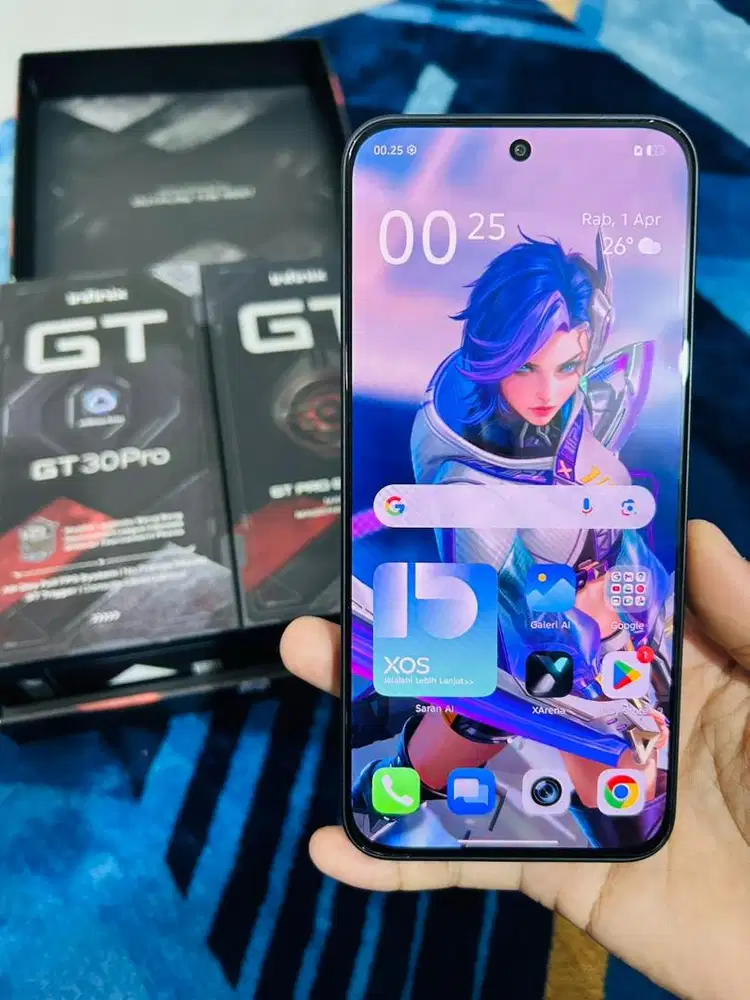 Infinix gt 30 pro 5g ram 8+8/256 super muluss