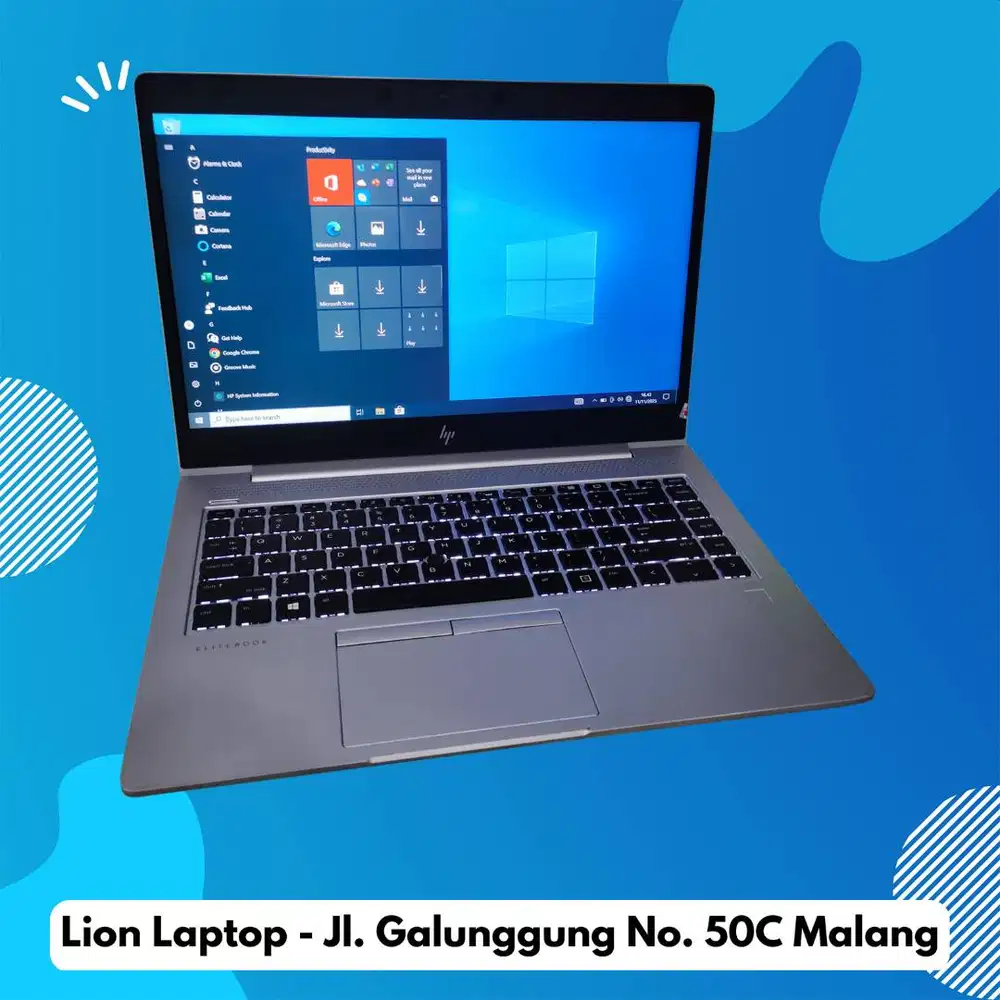 FUll Aluminium Body Core i7 gen 8 8/256 HP Elitebook 840 G6 [01|04]