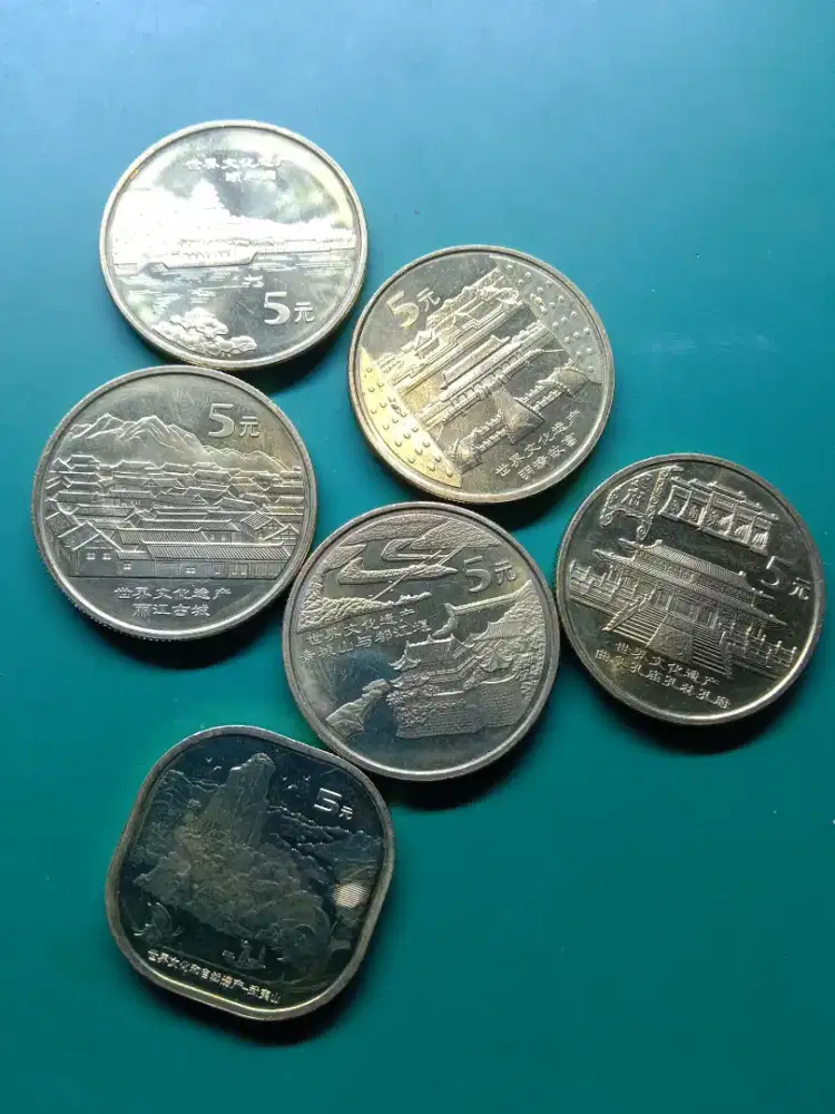 Koin Peringatan 5YUAN Tiongkok