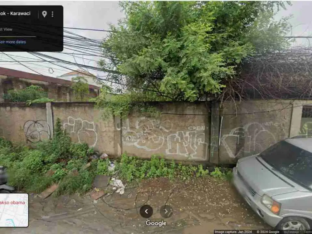 Jual Tanah Strategis Pinggir Jalan Raya Legok Karawaci Tangerang