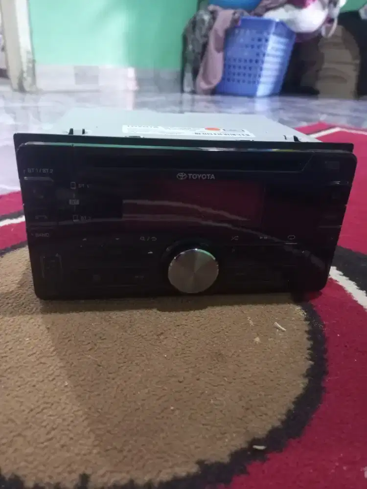 Head unit toyota calya 100% ori copotan.