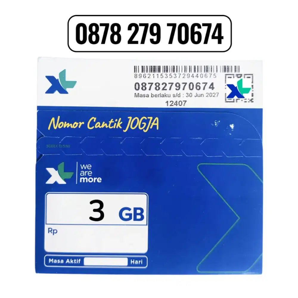 XL Axiata Nomor Cantik JOGJA 70674