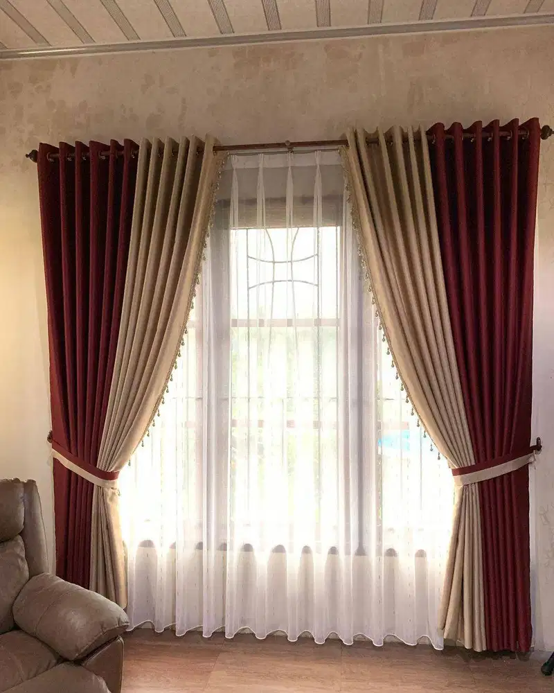 Pemesanan Gorden Pasang Wallpaper Korden Gordeng Horden Roller Blind