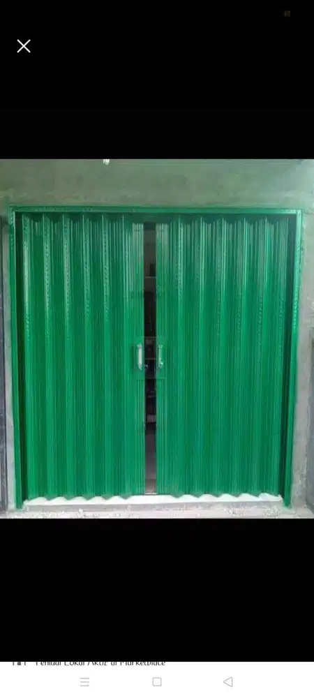 FOLDING GATE ROLLING DOOR MURAH