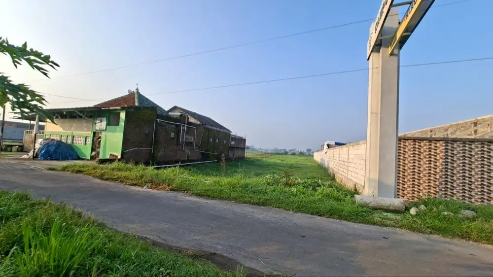 Tanah investasi (bisa beli separuh) Kartosuro