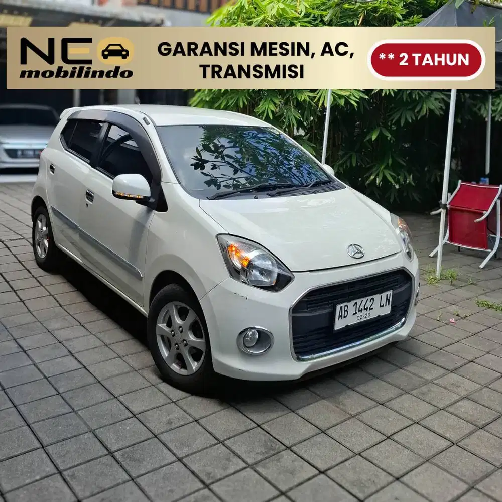 [ Garansi Mesin Matic ] DAIHATSU AYLA 1.0 X MT 2014 PUTIH