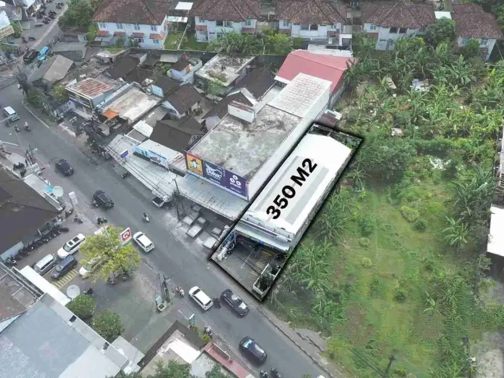 disewakan bangunan!! jl raya uluwatu jimbaran bekas indomart