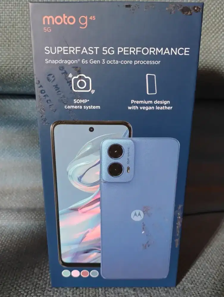 Motorola G45 5G NFC Ram 8/256 masih garansi