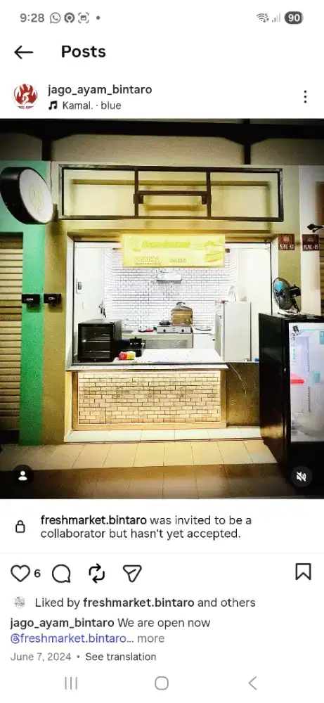 Loker buat di fresh market bintaro