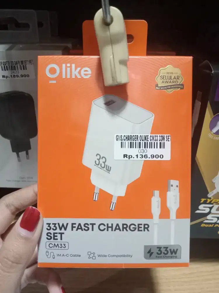CHARGER OLIKE CM33 33W SET| ATLANTIS DAHSYAT